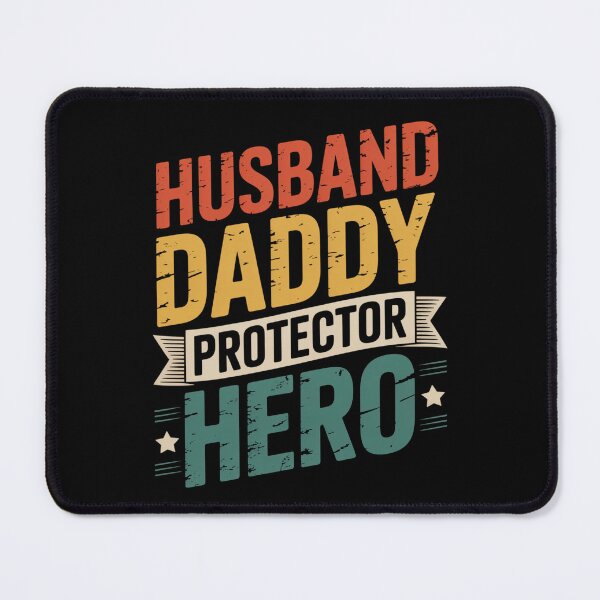 Item preview, Husband Daddy Protector Hero Vintage Father Quote designed and sold by flagylART.