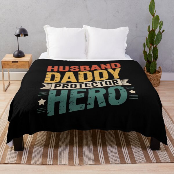 Item preview, Husband Daddy Protector Hero Vintage Father Quote designed and sold by flagylART.