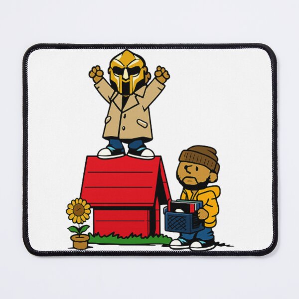 Artikelvorschau, Madvillainy Peanuts Hip Hop Parodie MF DOOM Madlib T-Shirt entworfen und verkauft von ClucasKe12.