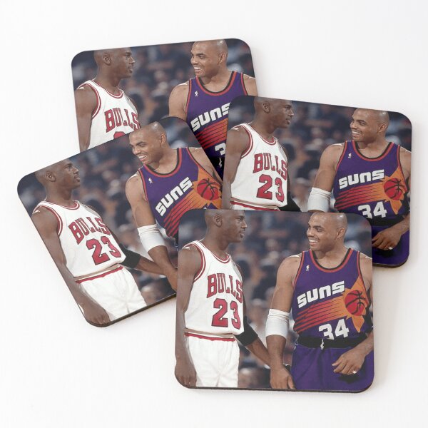 Item preview, CharlesBarkley - MichaelJordan // Vintage Legend Basketball Design designed and sold by CarlaPaes.