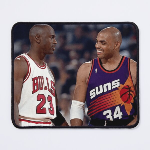 Item preview, CharlesBarkley - MichaelJordan // Vintage Legend Basketball Design designed and sold by CarlaPaes.