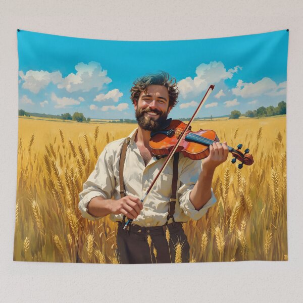 Item preview, The Fiddler in the Rye designed and sold by PictureNZ.