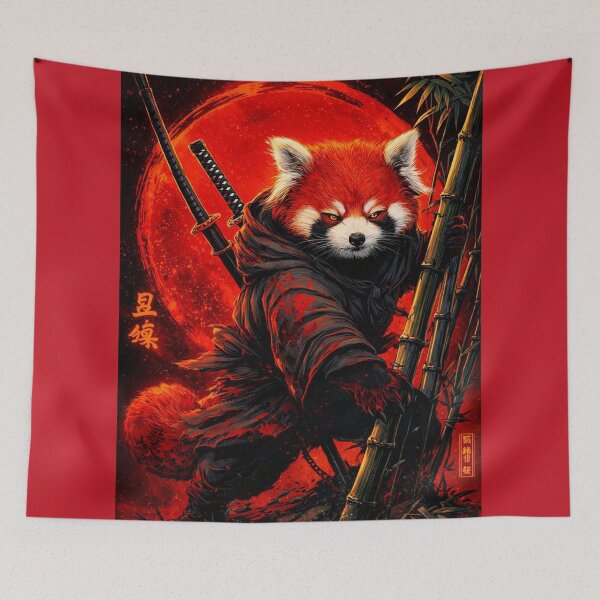 Item preview, Crimson Moon Ronin designed and sold by ArgentoArt.
