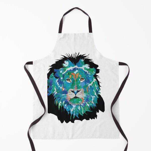 Item preview, Colour Splash - Green Lion designed and sold by AlyceAnn.