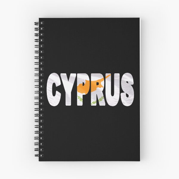 Item preview, CYPRUS - Flag Flying in Wind cut to Letters Souvenir Sticker Shirt designed and sold by Adam Gormley.