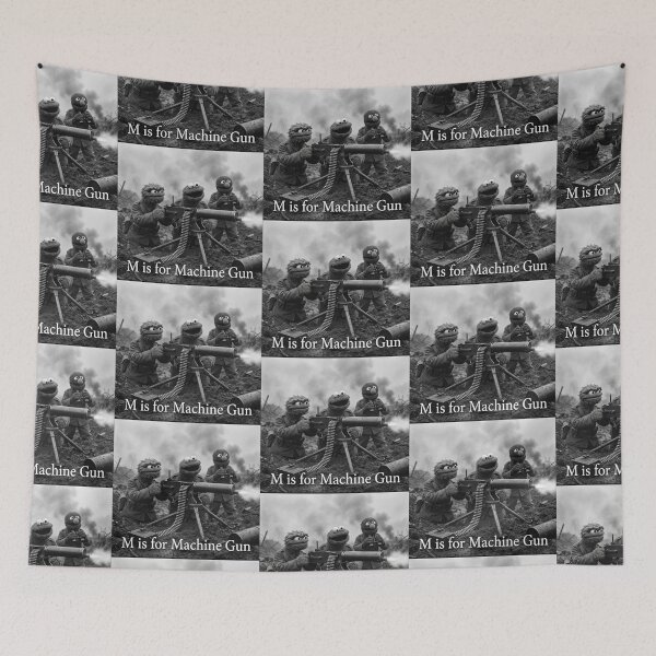 Item preview, M Is For Machine Gun  designed and sold by RENAGADE4LYF.
