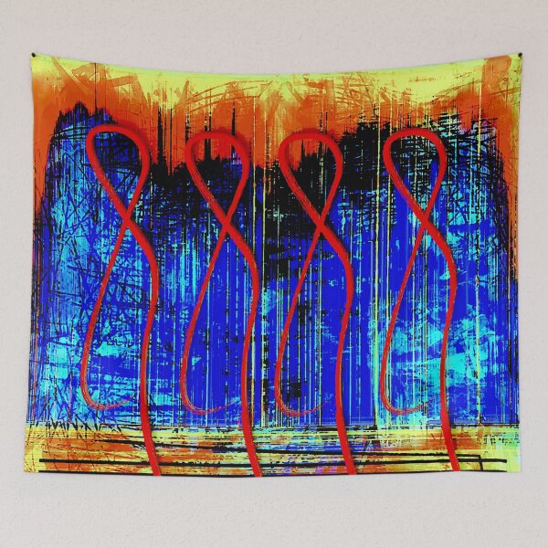 Item preview, Line Abstract Painting designed and sold by ViaARTfactory.