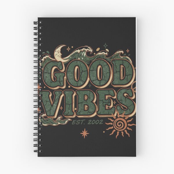 Item preview, Vintage Retro Good Vibes Groovy 70s Est. 2002 Peace Sign designed and sold by BlissHalo.
