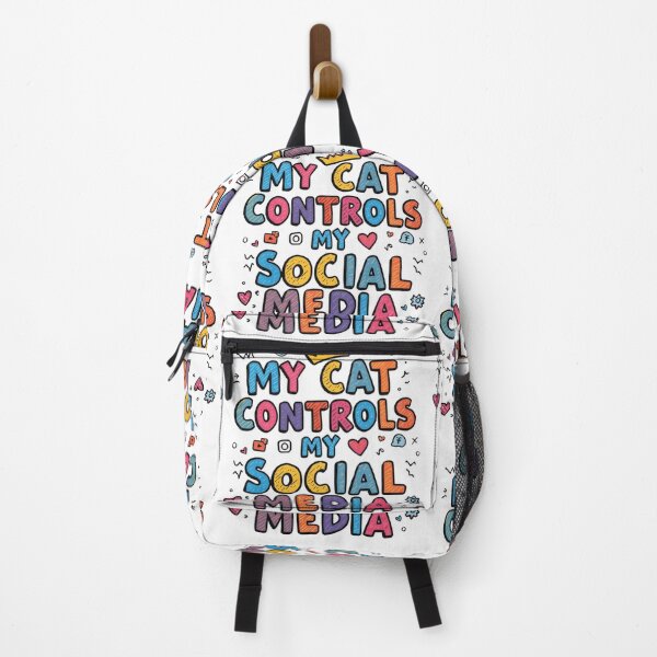 Item preview, My Cat Controls My Social Media designed and sold by EPiCbyCreation.