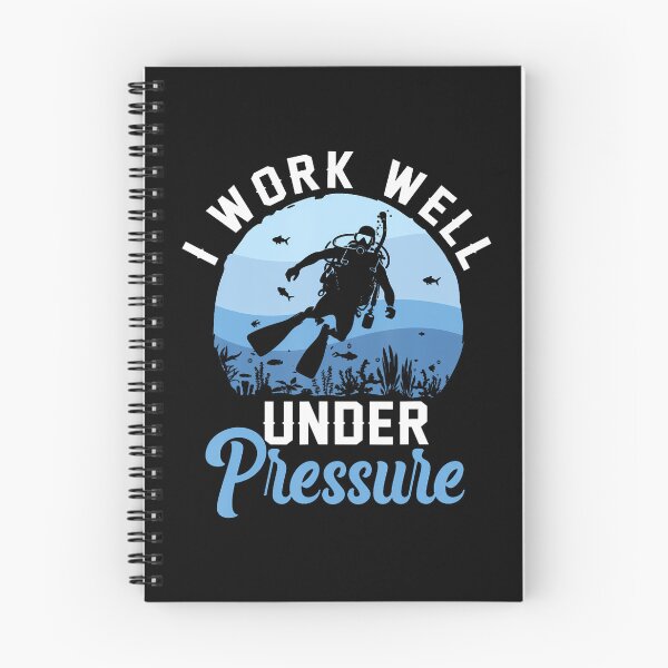 Item preview, I Work Well Under Pressure Scuba Diving Scuba Diver designed and sold by cordfried3h.