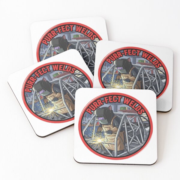Item preview, Purrfect Welds designed and sold by RacerCatBrand.