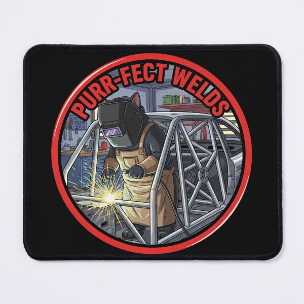 Item preview, Purrfect Welds designed and sold by RacerCatBrand.