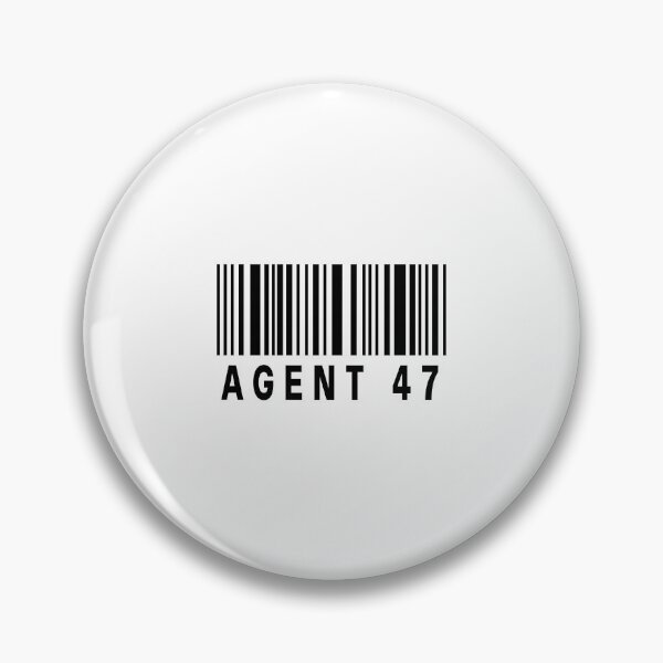 Item preview, Agent 47 Barcode Design - Hitman Funny Stealth Quote Design (Black Text with no border version) designed and sold by SlightlyUnreal.