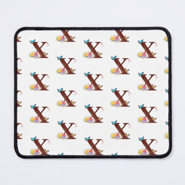 Item preview, Alphabet X with flowers and butterflies designed and sold by Shandiz Design.