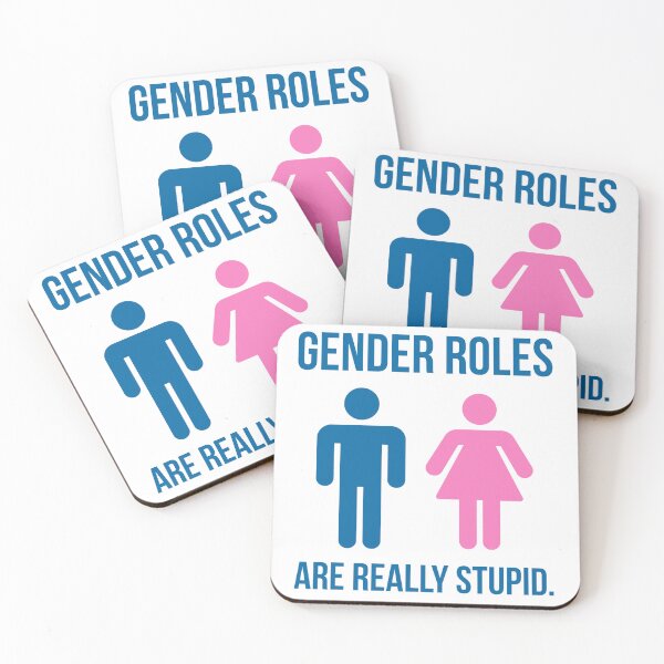 Item preview, Gender roles are really stupid.  designed and sold by Rachel the Artist .