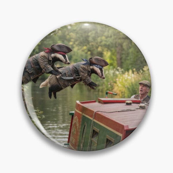 Item preview, Badger Pirates Menace the English Countryside designed and sold by Tridentulus.