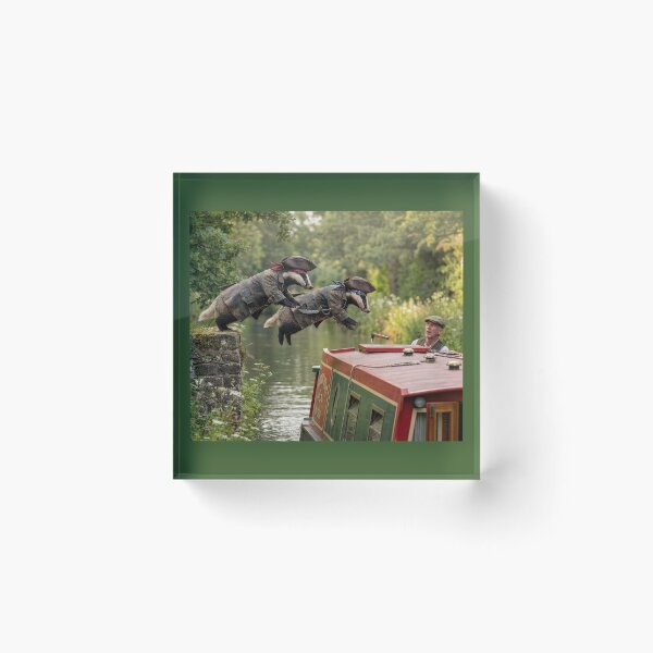 Item preview, Badger Pirates Menace the English Countryside designed and sold by Tridentulus.