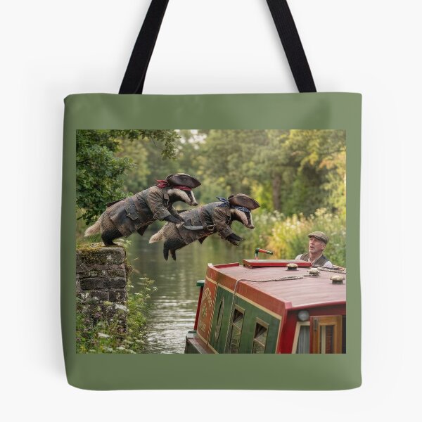 Item preview, Badger Pirates Menace the English Countryside designed and sold by Tridentulus.