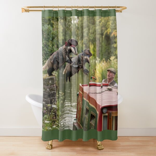 Item preview, Badger Pirates Menace the English Countryside designed and sold by Tridentulus.