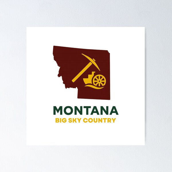 Item preview, Montana – Big Sky Country  50 States Collection designed and sold by D. Lala.