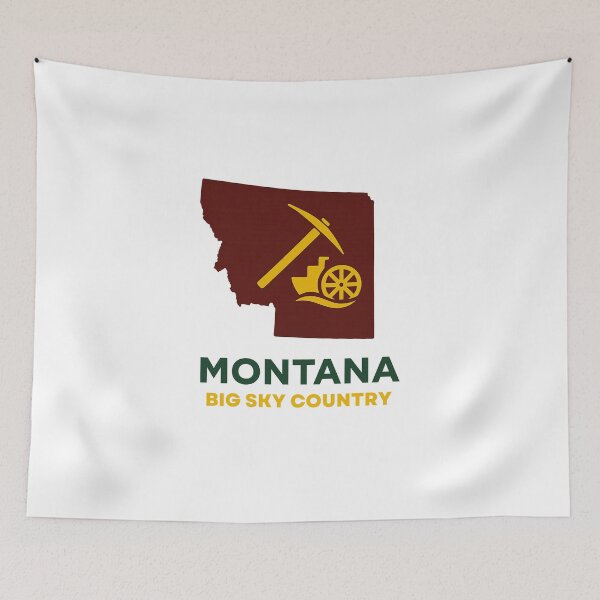 Item preview, Montana – Big Sky Country  50 States Collection designed and sold by D. Lala.