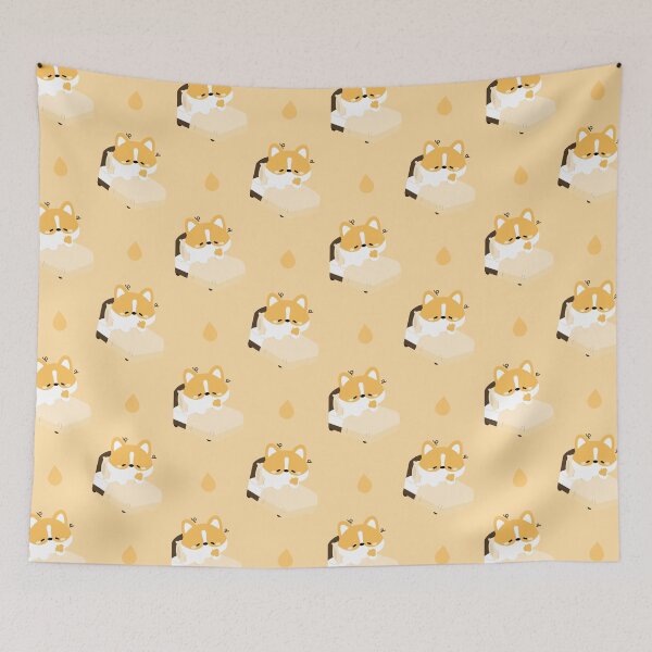 Item preview, Sleepy Corgi designed and sold by theladyernestember.