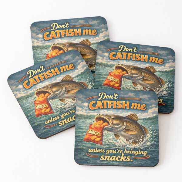 Item preview, Don't catfish me unless you're bringing snacks. designed and sold by easyesells.
