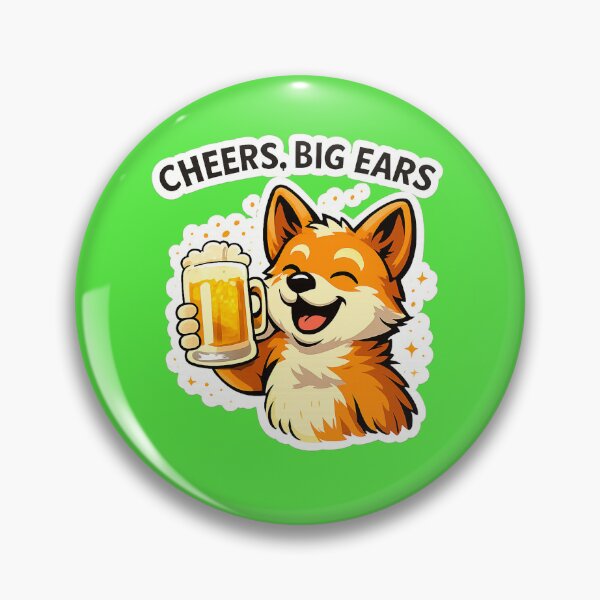 Item preview, Cheers, Big Ears Funny Dingo T-Shirt designed and sold by VineetHassija.