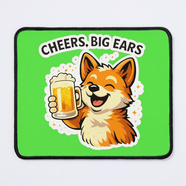 Item preview, Cheers, Big Ears Funny Dingo T-Shirt designed and sold by VineetHassija.
