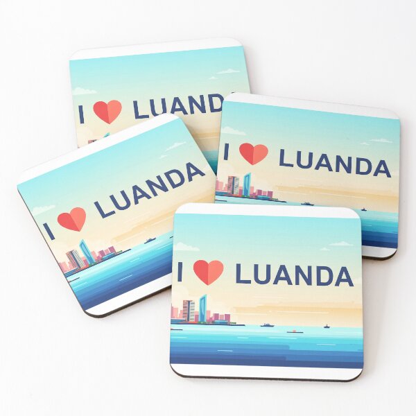 Item preview, I Love Luanda City designed and sold by VerizalShop.