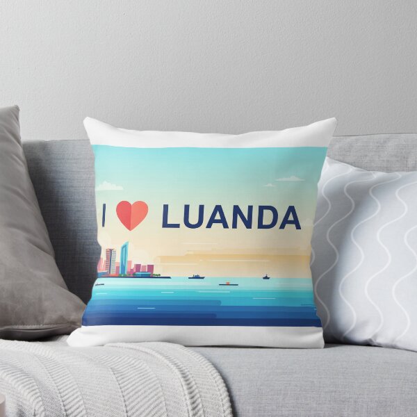Item preview, I Love Luanda City designed and sold by VerizalShop.