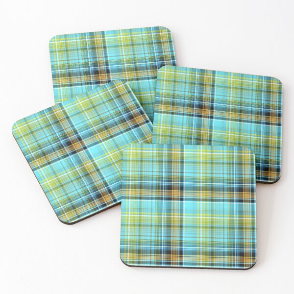 Item preview, Ocean Tide Plaid Seamless Repeat designed and sold by Sharon Schwalbe.