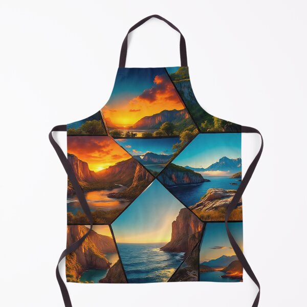 Item preview, Wilderness Travel Collage – Pure Natural Landscapes designed and sold by AwesomeDigiShop.