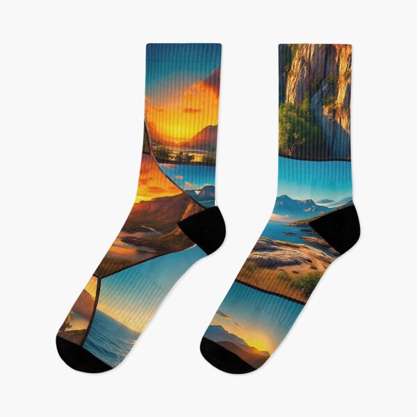 Item preview, Wilderness Travel Collage – Pure Natural Landscapes designed and sold by AwesomeDigiShop.
