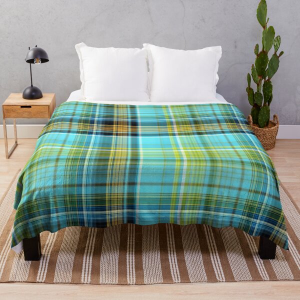 Item preview, Ocean Tide Plaid Seamless Repeat designed and sold by Sharon Schwalbe.