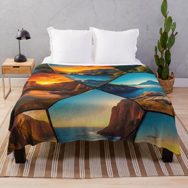 Item preview, Wilderness Travel Collage – Pure Natural Landscapes designed and sold by AwesomeDigiShop.