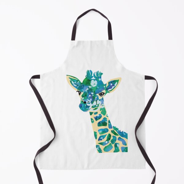 Item preview, Colour Splash Giraffe - Green designed and sold by AlyceAnn.