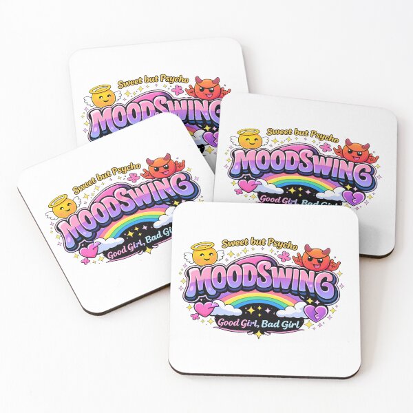 Item preview, MoodSwing – Sweet but Psycho | Good Girl Bad Girl Rainbow Aesthetic designed and sold by MoodSwingTees.
