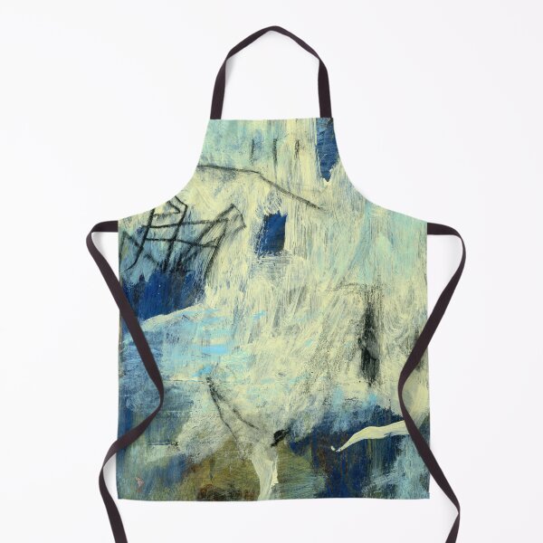Item preview, Colorful Abstract Painting Blue designed and sold by sheseddit.