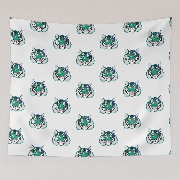 Item preview, Colour Splash Tiger - Green designed and sold by AlyceAnn.