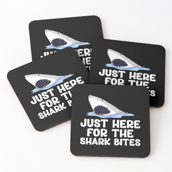 Item preview, Just Here For The Shark Bites Marine Biology Biologist designed and sold by hattazillsu.