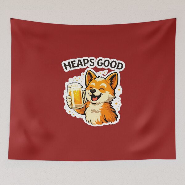 Item preview, Heaps Good Funny Australian Dingo Tee designed and sold by VineetHassija.