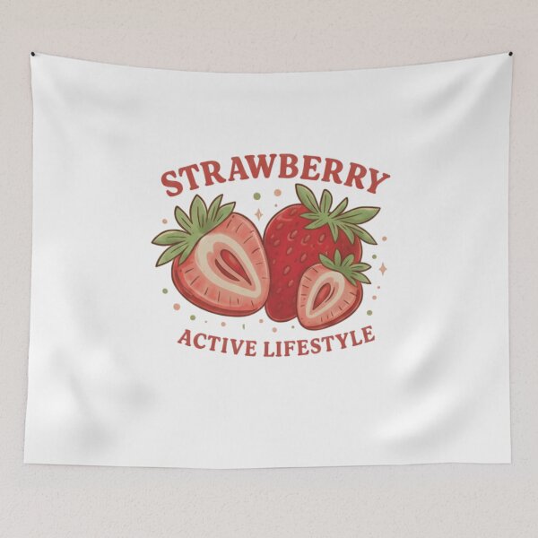 Item preview, strawberry active lifestyle designed and sold by LuloCreative.