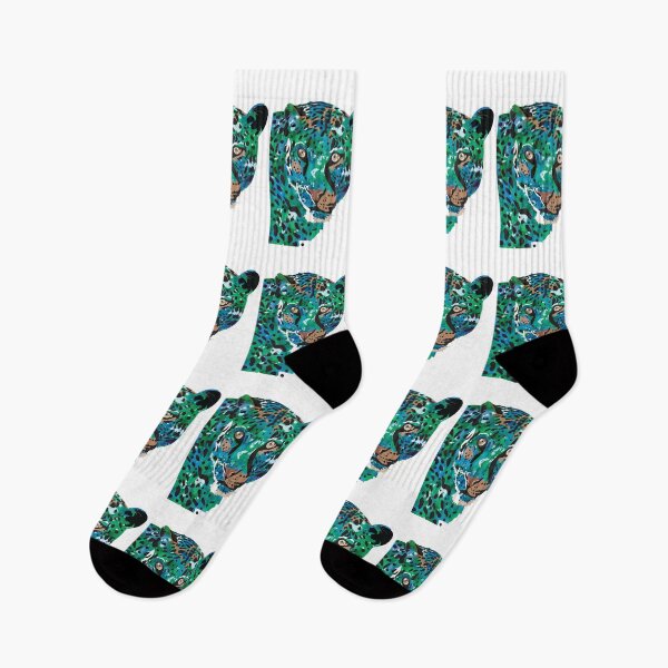 Item preview, Leopardo con salpicaduras de color - Verde designed and sold by AlyceAnn.