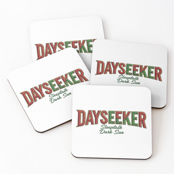 Item preview, Dayseeker Band Logo Embroidery Art | Metalcore Post-Hardcore Faux Stitched Design Sticker designed and sold by GeniePixel.