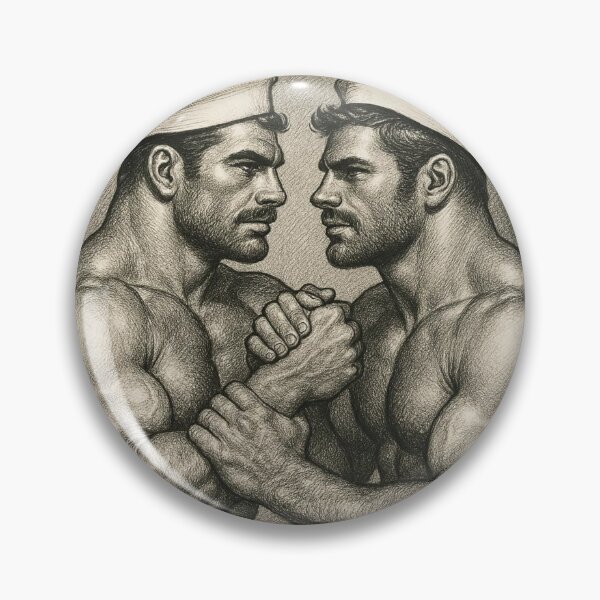 Item preview, Gay Leather Bear Daddy's Brute Force Leder Pride Graphic Design designed and sold by ItsAKinkThing.