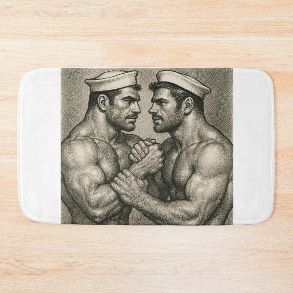 Item preview, Gay Leather Bear Daddy's Brute Force Leder Pride Graphic Design designed and sold by ItsAKinkThing.