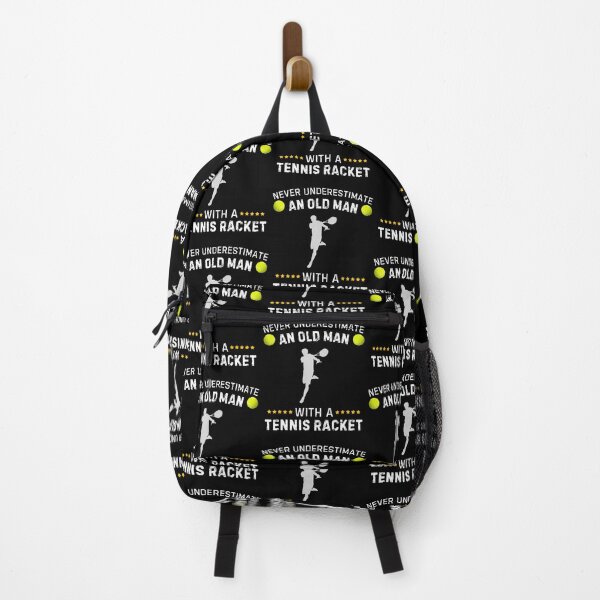 Item preview, Never Underestimate An Old Man With A Tennis Racket Funny designed and sold by kowaldtlbung.
