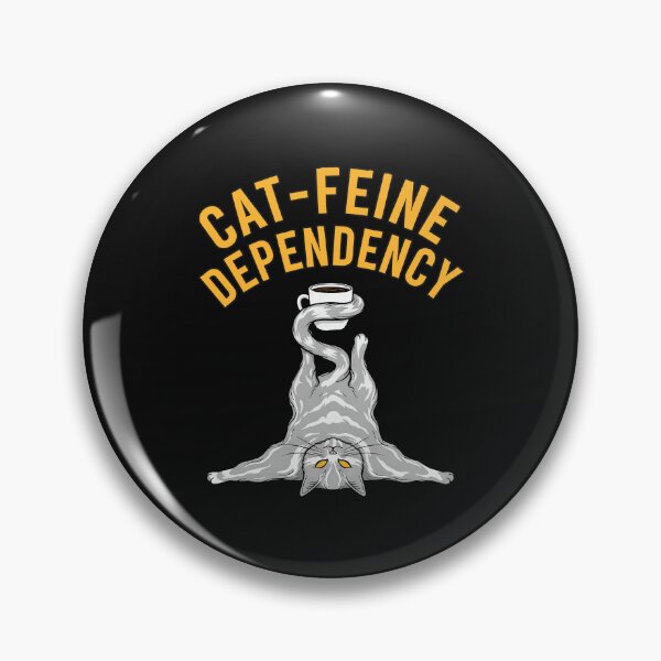 Item preview, Cat-Feine Dependency Cat Illustration designed and sold by nuel-art.