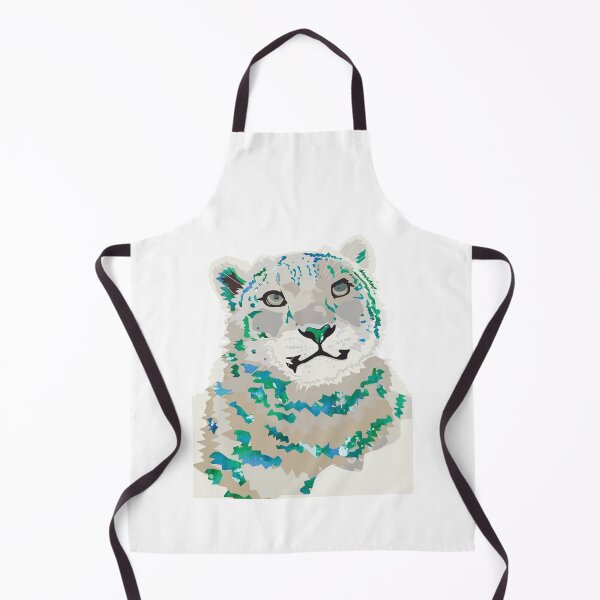 Item preview, Colour Splash Snow Leopard - Green designed and sold by AlyceAnn.